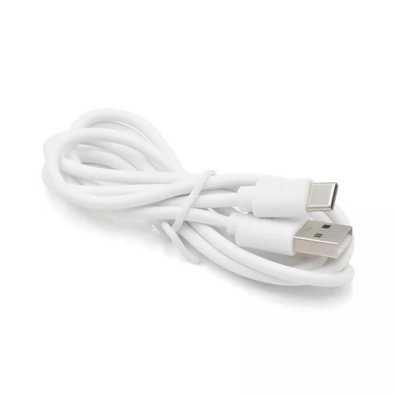 USB-A naar USB-C Kabel (1m, Wit)